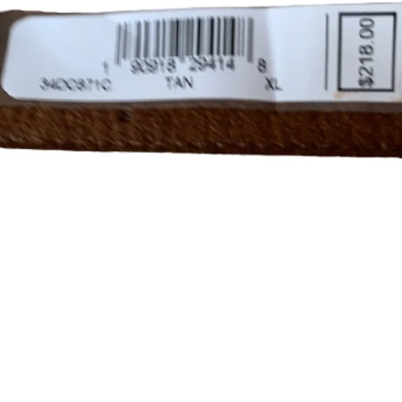 Frye Tan Leather Belt Bag Sz XL NWT - Picture 6 of 6